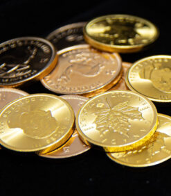 Goldmünzen, Kürgerrand und Maple Leaf, CHRIST Konzepte Griesheim, DArmstadt, Pfungstadt, Weiterstadt, Gold Silber, Edelmetalle, Maple Leaf, Kürgerrand, Heraeus, c.Hafner, Maple leaf Canadian Mint