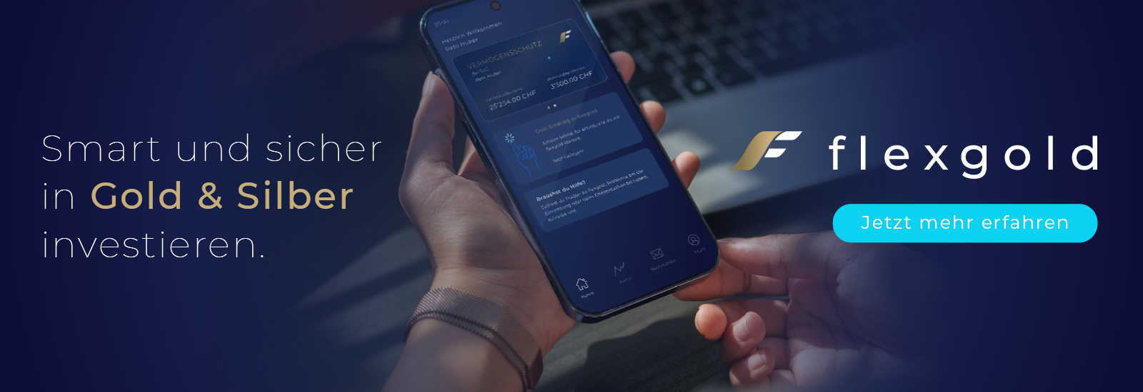 flexgold-vertrieb-werbematerialien-online-banner-klassisch- Gold uns Silber smart investieren